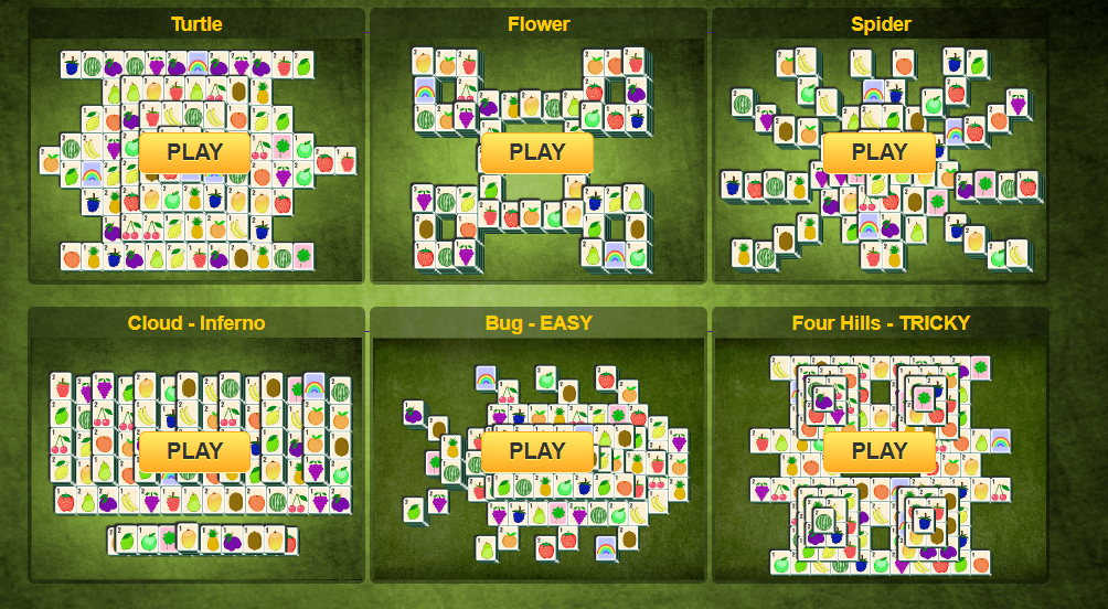 Green mahajong Retro Game No preview available